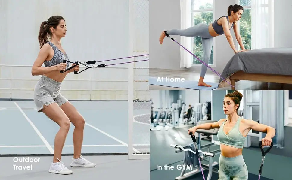 Premium Resistance Bands Set - 250lbs Capacity