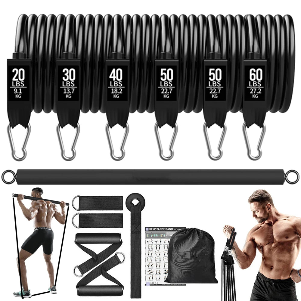 Premium Resistance Bands Set - 250lbs Capacity