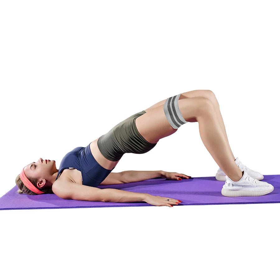 Premium Resistance Hip Bands - Fabric Booty Bands Set